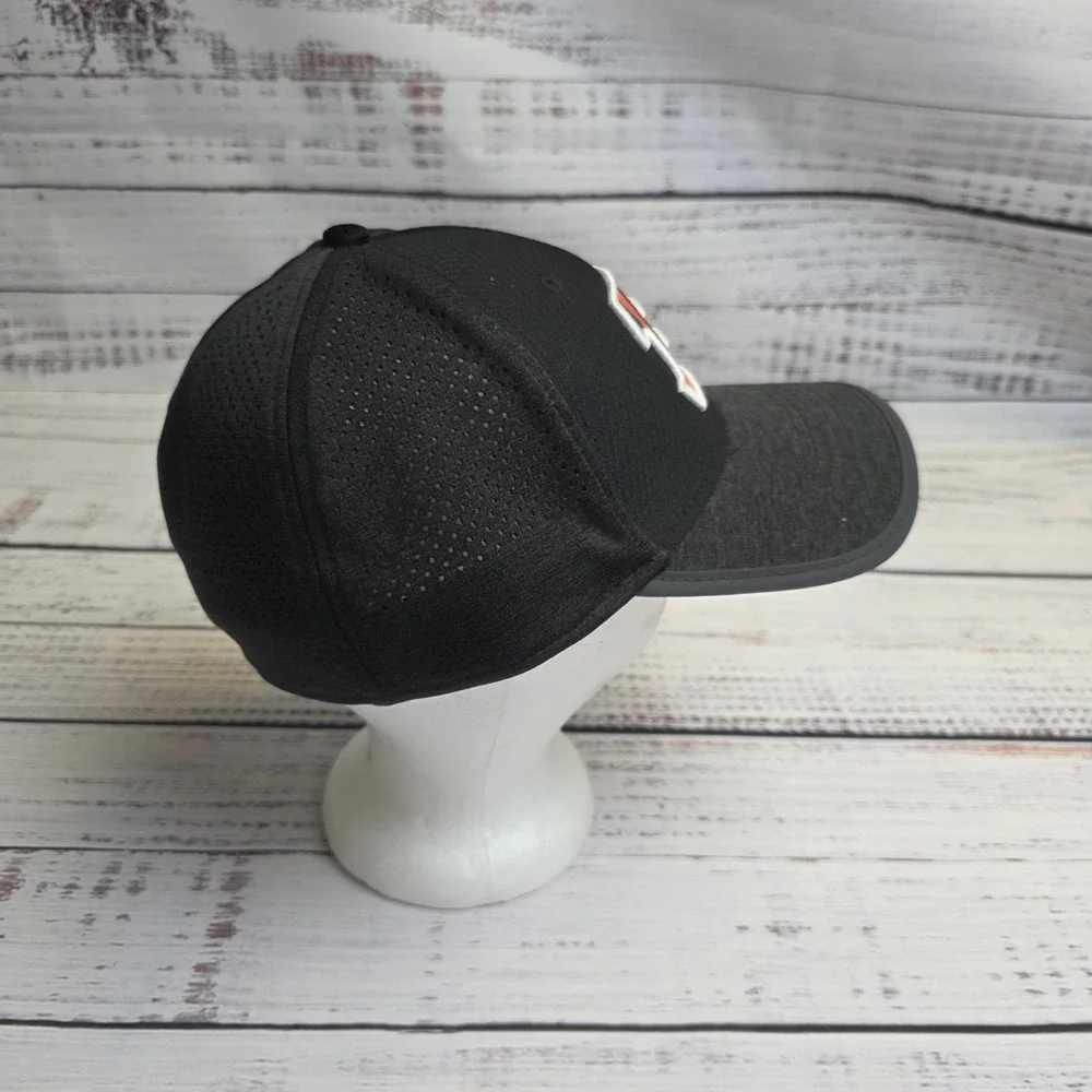 New Era Cincinnati Bengals Black‎ Hat Fitted Large-XL NFL Football 39THIRTY Cap